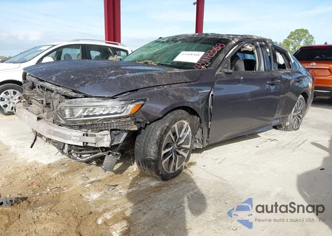 2021 Honda Accord Hybrid z USA, uszkodzony, nr VIN 1HGCV3F11MA018296